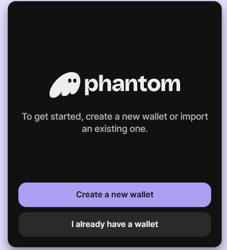I already have a wallet option