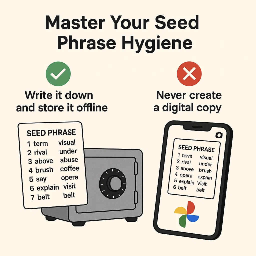 Seed Phrase Security Best Practices